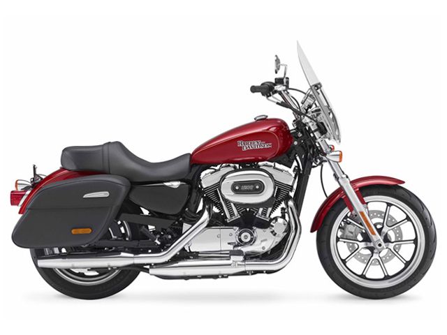 2014年 XL1200T Super Low キャンディーオレンジ（カタログメイン）