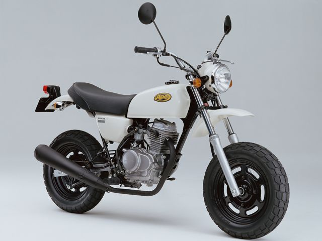 ホンダ（HONDA）2002年 Ape50・カラーチェンジのカタログ情報 | 沖縄のバイクを探すなら【グーバイク沖縄】