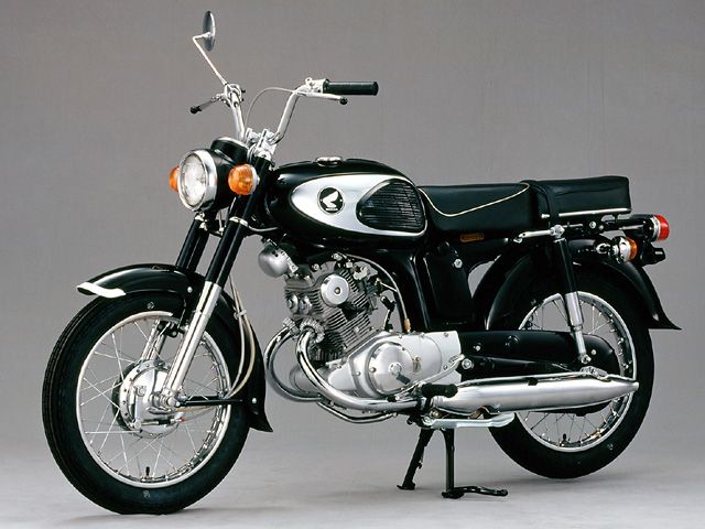 1966年 BENLY CD125 (カタログメイン)