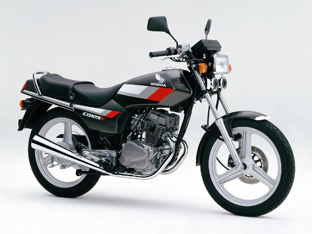 1987年 CB125T グレーメタリック(カタログメイン)