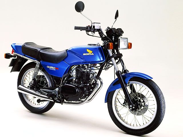 1980年 CB250RS ブルー(アップハンドル)(カタログメイン)