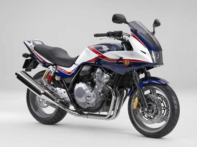 2007年 CB400 SUPER BOL D'OR ABS パールヘロンブルー（カタログメイン）