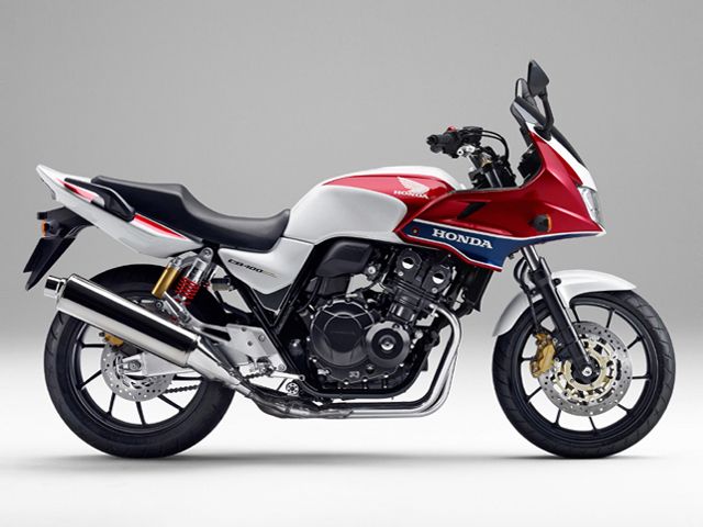 2014年 CB400 SUPER BOL D'OR パールサンビームホワイト（カタログメイン）