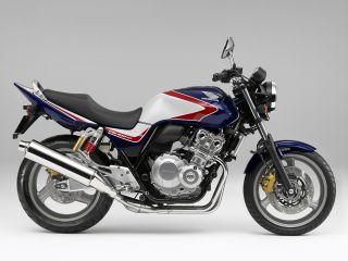 2007年 CB400 SUPER FOUR HYPER VTEC Revo ABSパールヘロンブルー（スタンダードカラー）