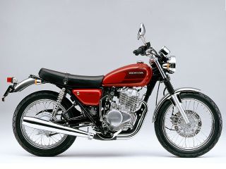 2005年 CB400SSキャンディグローリーレッド（ストライプタイプ）