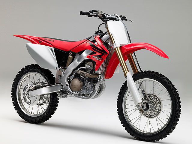 2007年 CRF250R エクストリームレッド（カタログメイン）