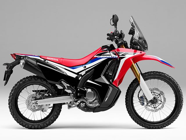 2017年 CRF250RALLY Type LD エクストリームレッド(カタログメイン)