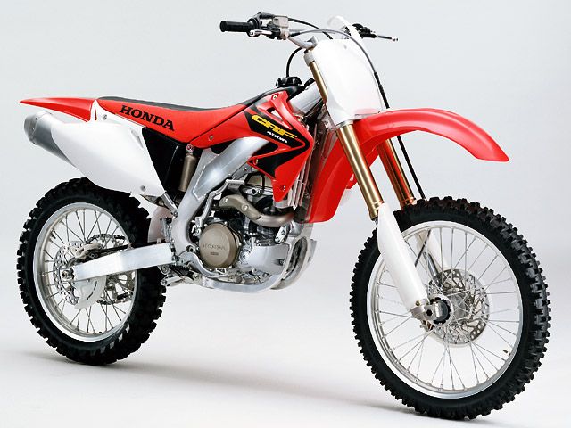 2003年 CRF450R エクスプロージョンレッド（カタログメイン）