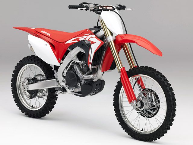 2017年 CRF450R エクストリームレッド（カタログメイン）