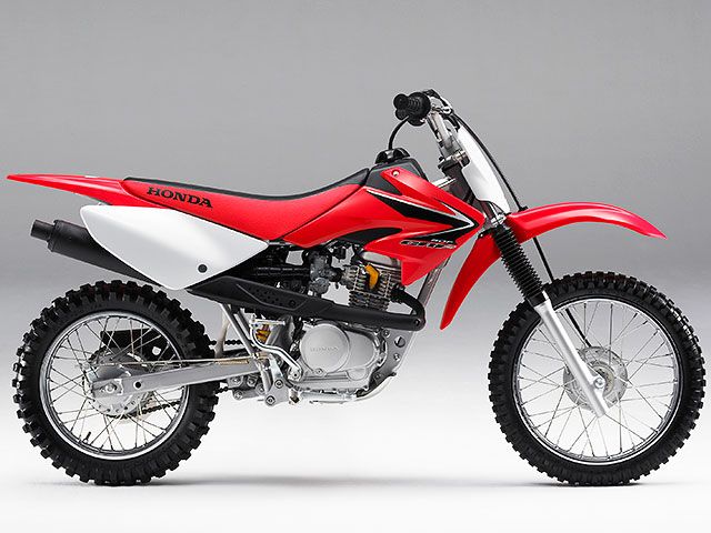 2008年 CRF80F エクストリームレッド(カタログメイン)