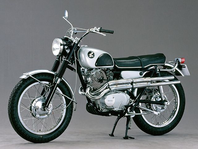 1962年 DREAM CL72 SCRAMBLER (カタログメイン)