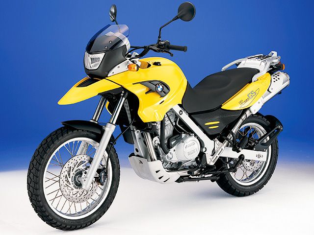 2004年 F650GS（Single) イエロー（カタログメイン）