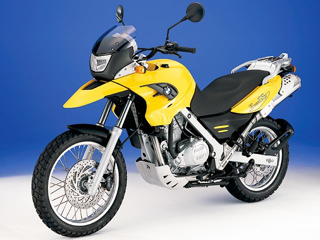 2005年 F650GS(Single) イエロー(カタログメイン)