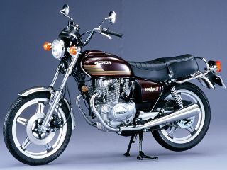 1977年 HAWKⅡ CB400Tブラウン
