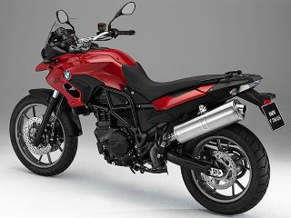 2013年 F700GS（リアビュー）