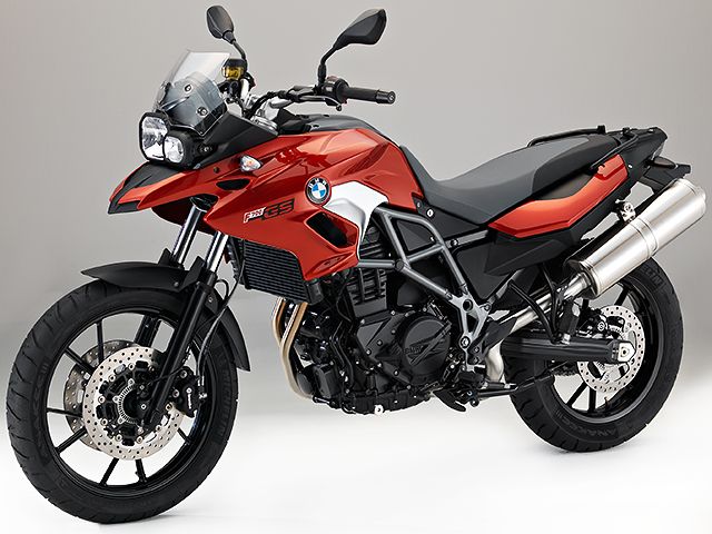 2016年 F700GS サキール・オレンジ・メタリック（カタログメイン）