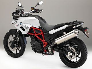 2016年 F700GS（リアビュー）