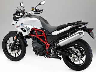 2017年 F700GS（リアビュー）