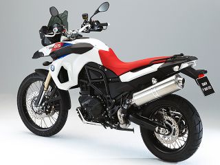2010年 F800GS GS30周年特別仕様車（リアビュー）