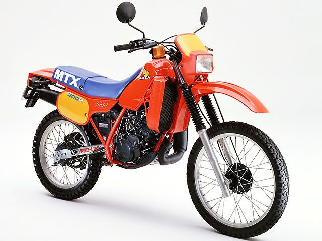 ホンダ（HONDA） MTX200Rの型式・諸元表・詳しいスペック-バイクのこと ...