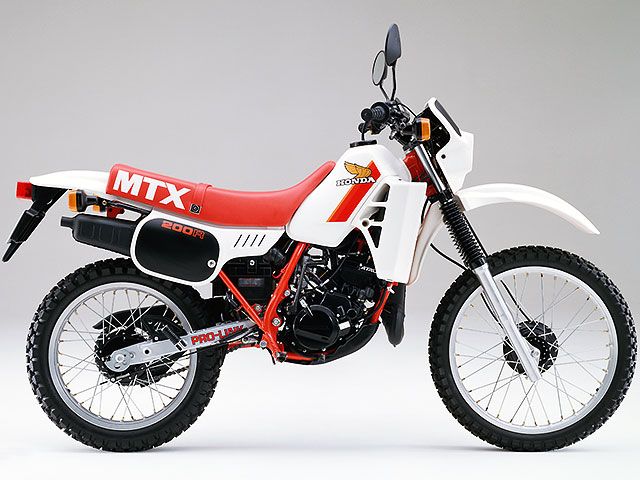 HONDA MTX125R 2スト MTX200R 即決でおまけ付き - オートバイ