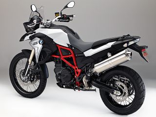 2016年 F800GS（リアビュー）