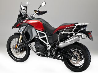 2017年 F800GS Adventure（リアビュー）
