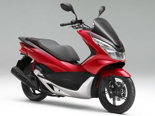 2017年 PCX150キャンディーロージーレッド（ツートーン）