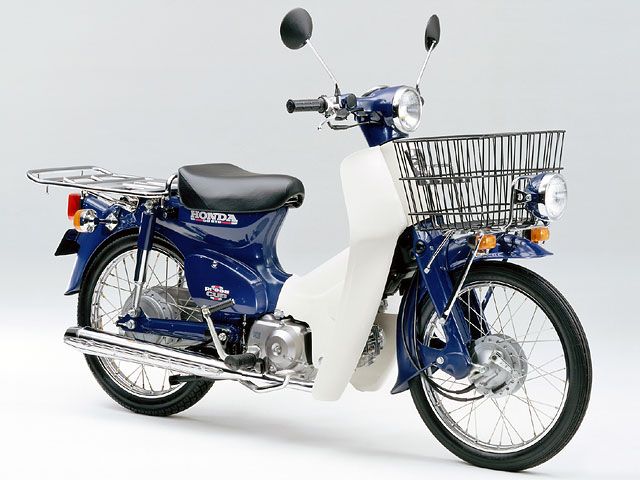 1999年 Press Cub 50 Standard セイシェルナイトブルー（カタログメイン）