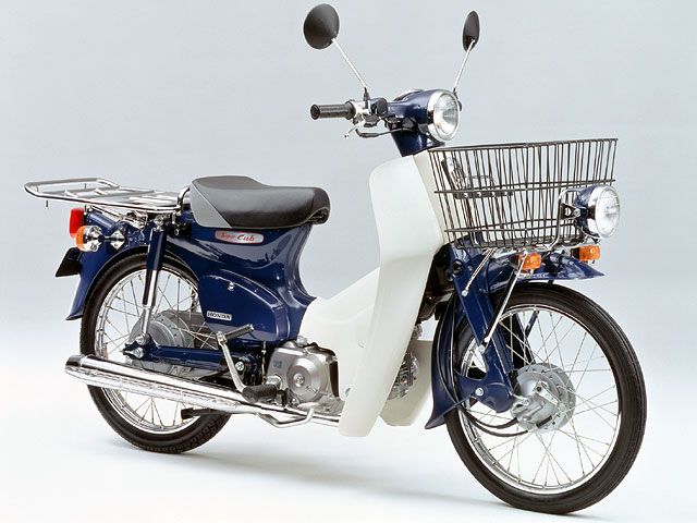 2002年 Press Cub 50 Standard セイシェルナイトブルー（カタログメイン）