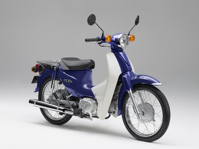 2009年 Super Cub 110 コスタブルー（カタログメイン）