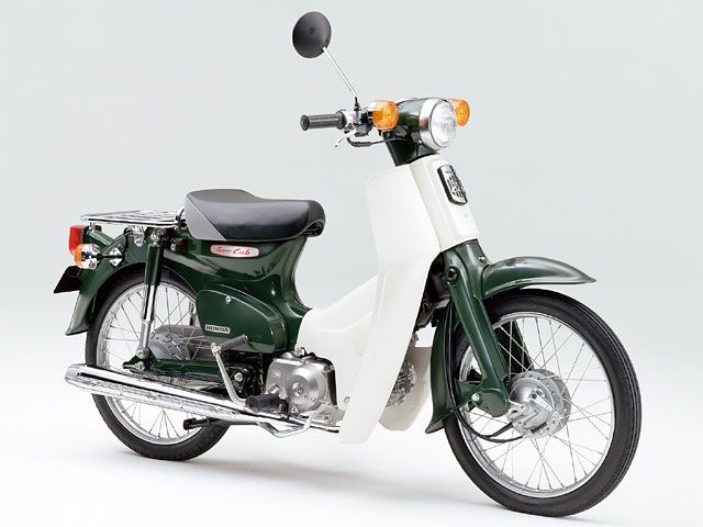 2002年 Super Cub 50 Standard アバグリーン（カタログメイン）