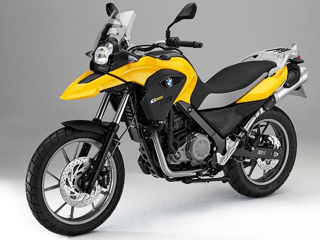 2013年 G650GS サンセット・イエロー（カタログメイン）