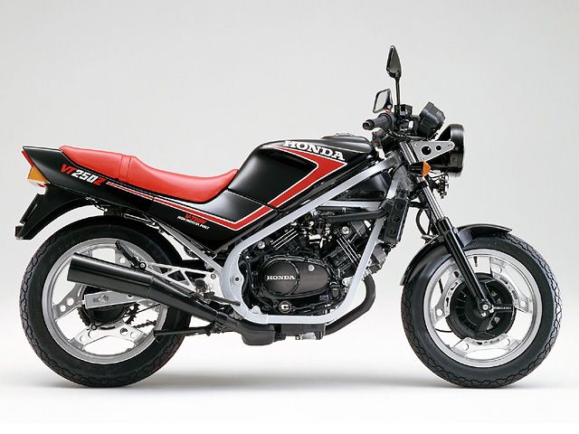 ホンダ - VT250Z 250FE タックロール シート焦げ茶 ブラウン カスタムの