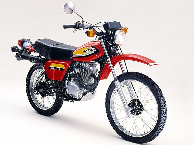 1978年 XL125S (カタログメイン)