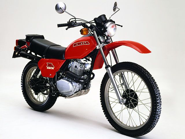 1980年 XL250S レッド(カタログメイン)