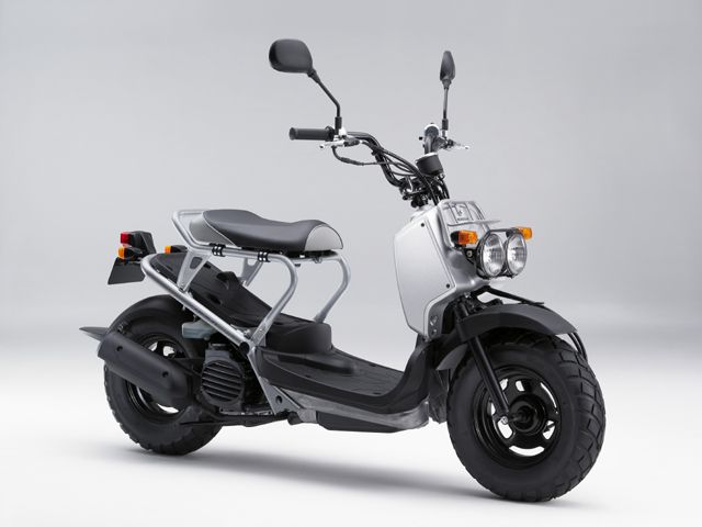 2007年 ZOOMER DELUXE マットファームシルバーメタリック（カタログメイン）