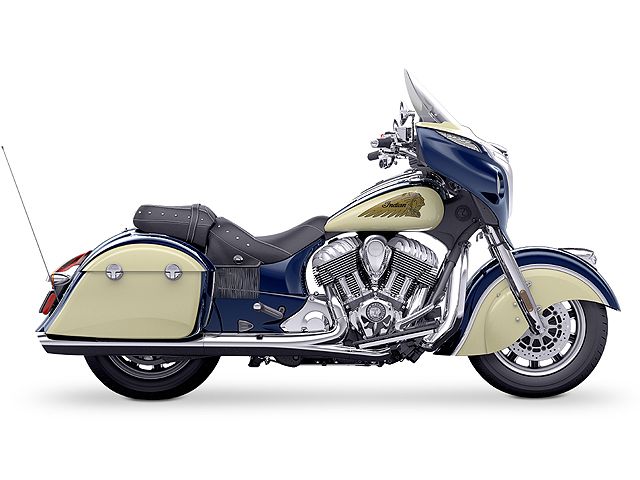 2014年 Chieftain スプリングフィールドブルー/アイボリークリーム（カタログメイン）