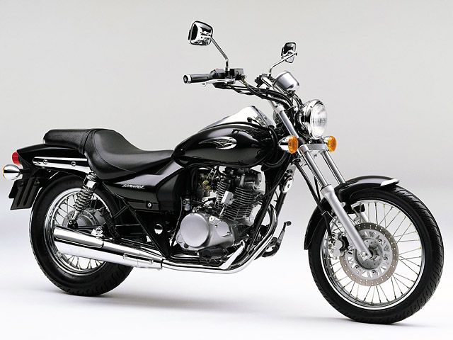 2006年 ELIMINATOR メタリックコメットブラック（カタログメイン）