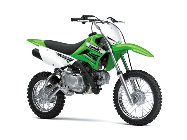 2012年 KLX110L ライムグリーン（カタログメイン）