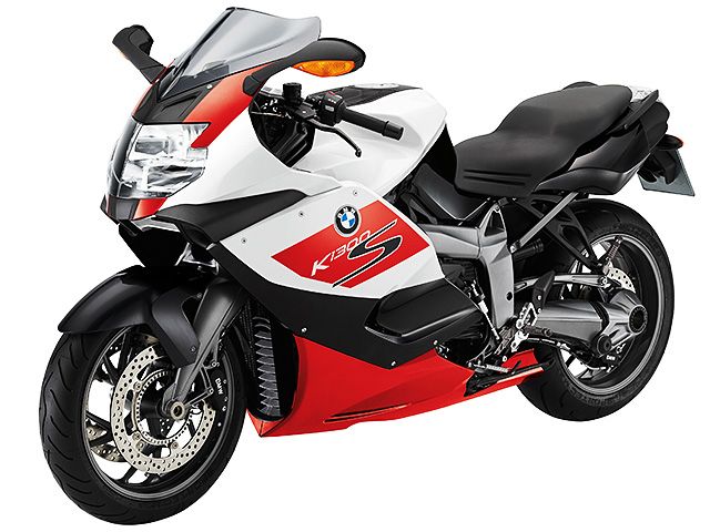 2013年 K1300S 30Jahre K-Modelle Alpine white/Sapphire black metallic/Racing red（カタログメイン）