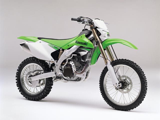 2008年 KLX450R ライムグリーン（カタログメイン）