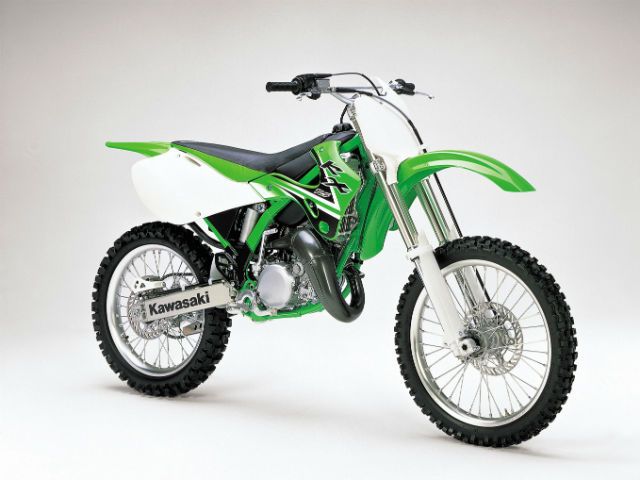 2002年 KX125 ライムグリーン(カタログメイン)
