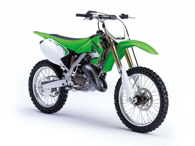 2007年 KX125 ライムグリーン(カタログメイン)