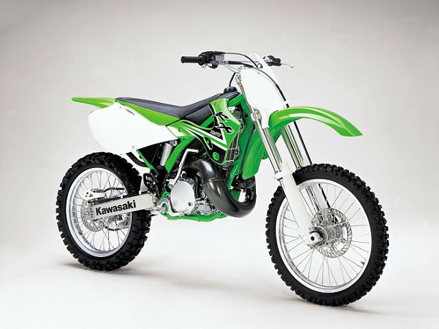 2002年 KX250 ライムグリーン(カタログメイン)
