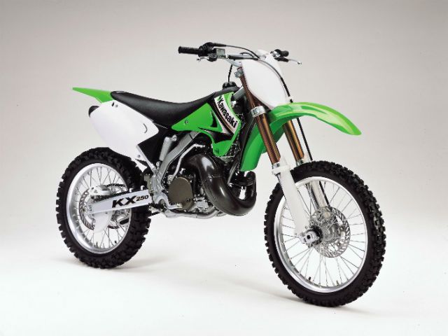 2003年 KX250 ライムグリーン（カタログメイン）