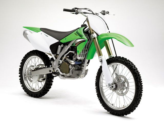 2005年 KX250F ライムグリーン(カタログメイン)