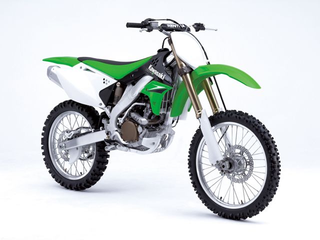 2006年 KX250F ライムグリーン（カタログメイン）