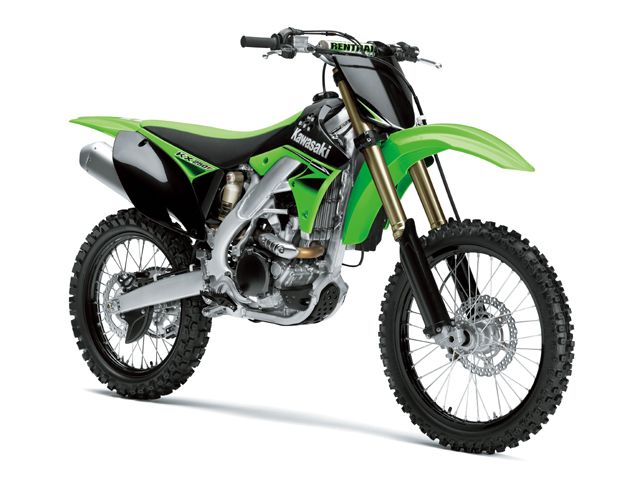 2010年 KX250F ライムグリーン(カタログメイン)