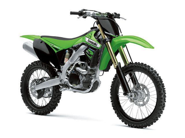 2012年 KX250F ライムグリーン(カタログメイン)